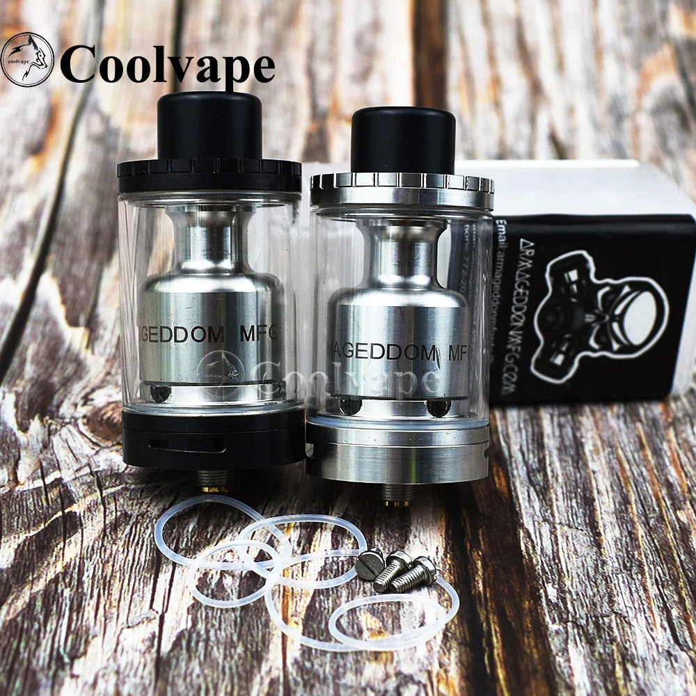 Coolvape ohmec rta 10 мл бак 30 мм 316 нержавеющая сталь Верхняя заполнение одна двойная