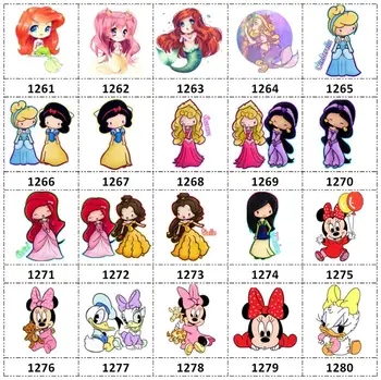 

HSDCraft Free shipping 30 pcs planar resin cartoon Series for diy