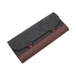 PU Felt Keyboard Carrying Case Bag for Compact and Full - sized Keyboards (PU Felt Bag for 40)