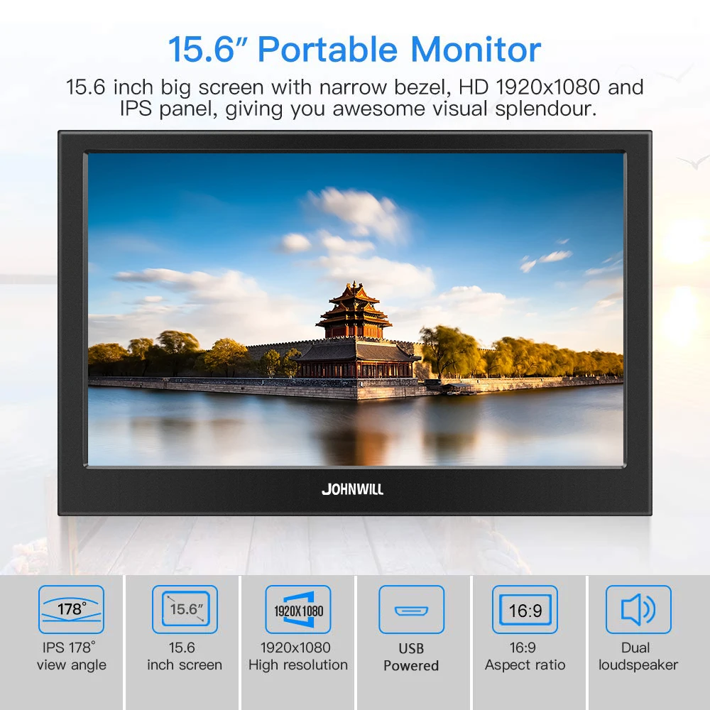 15 6 &quotдюймовый монитор ips сенсорный Экран ЖК дисплей ПК Raspberry Pi 1920x1080 IPS