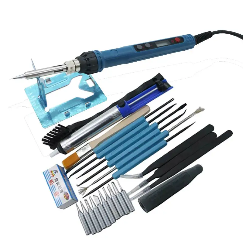 

Newes CXG 110V/220V EU/US D60W/D90W with sleep function solder iron lcd digtal with new hearter technology