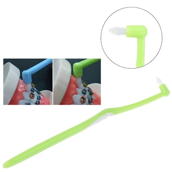 

Cleaners Floss Interdental Brush Soft Bristle Orthodontic Braces Cleaning Toothbrush Cusp Tooth-Floss Oral-Care Teeth-Cleaning
