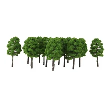 Lot 20PCS Modell Baum Maßstab Zug HO N Elektronische Landschaft Jouef 1: 150 7cm