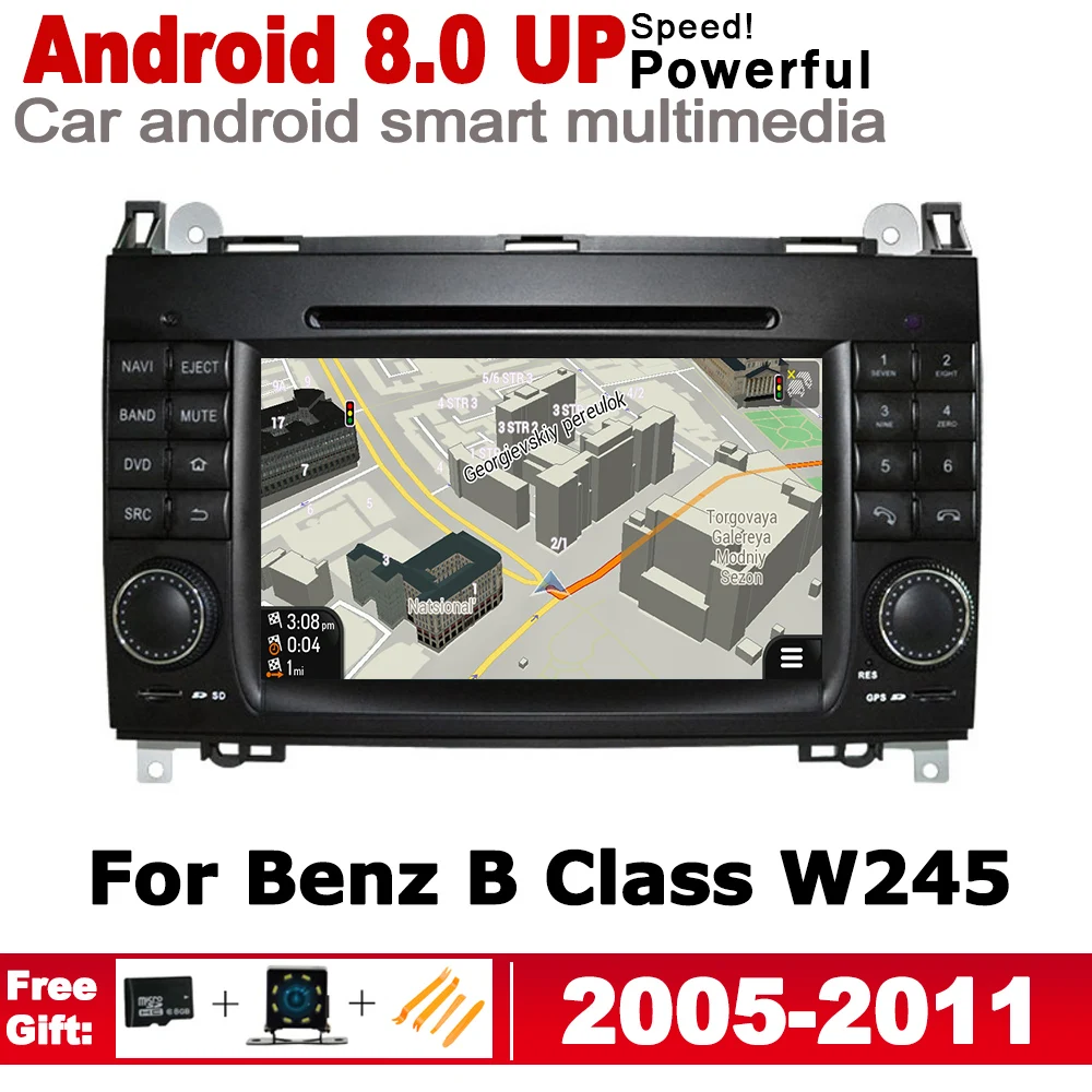 Для Mercedes Benz B Class W245 2005 ~ 2011 NTG 7 &quotHD стерео 2 DIN Android автомобильный DVD GPS Navi карта