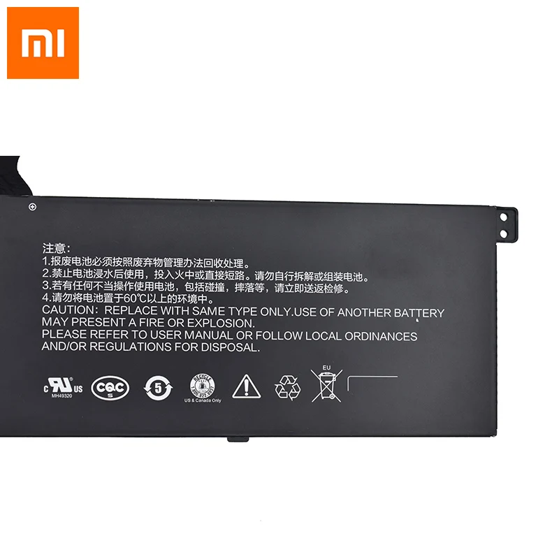 

Original 7900mAh R15B01W Battery For Xiaomi Pro i5 15.6 R15B01W 7.6V 60.4Wh