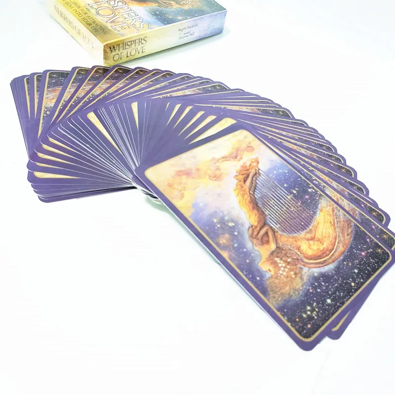 

More Funny! Whispers Of Love Oracle Cards Divination Fate Tarot Deck Board Game 50 cards/sets English Language Tarot Card