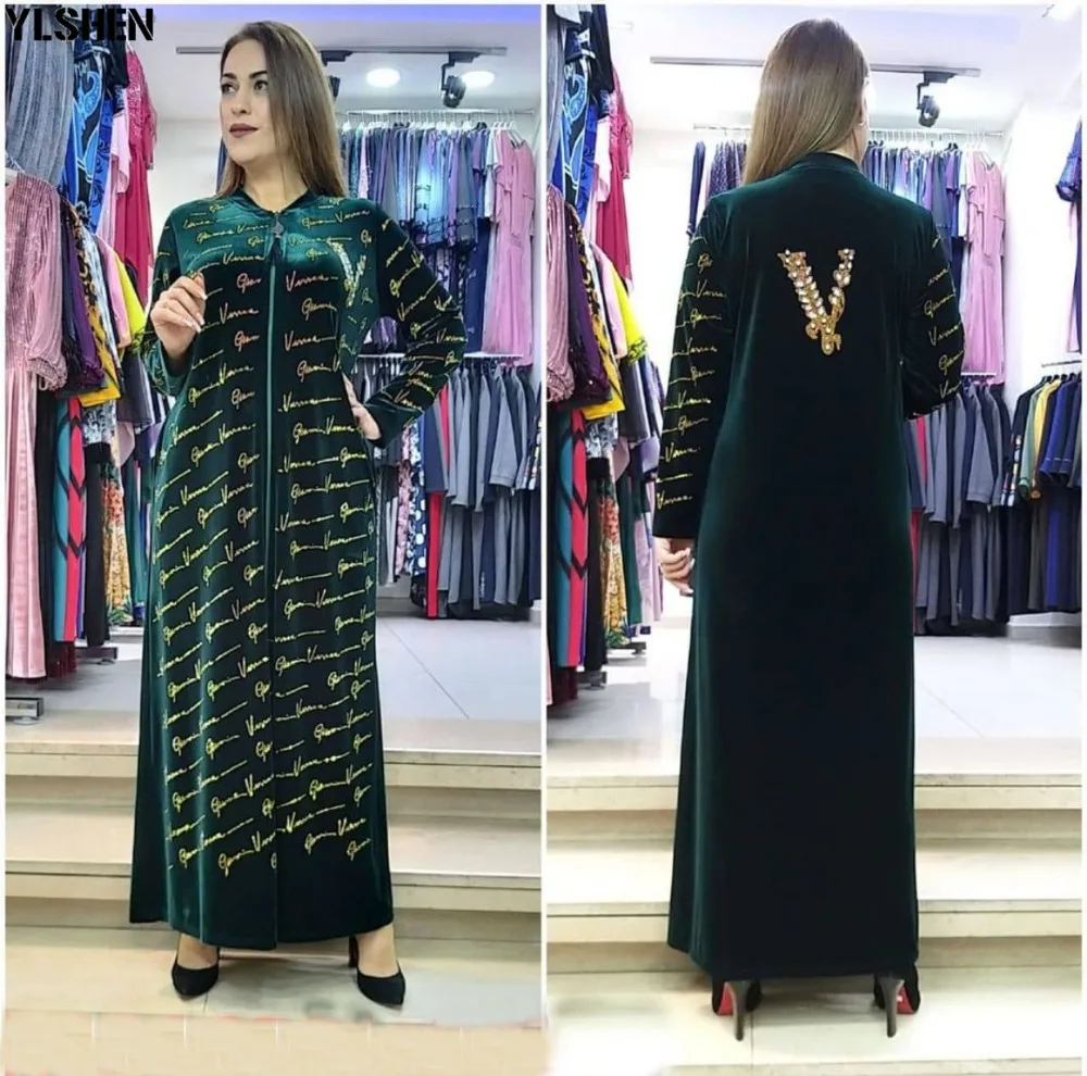 formal dresses south africa Velvet African Print Maxi Dresses for Women Evening Party Dress Dashiki Letters Africa Clothes Plus Size Casual Christmas Robe african attire