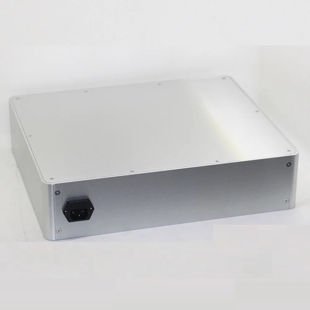 Size (mm) : W380 H89 L320 BZ3809H Full Aluminum Enclosure /AMP Case/Power Amplifier Box/Chassis PSU BOX