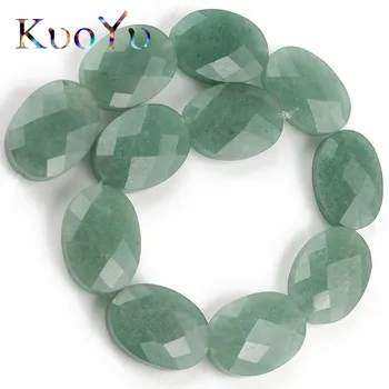 

13X18mm Natural Stone Green Aventurine Jades Beads Oval Shape Loose Spacer Bead For Jewelry Making DIY Bracelets Accessories