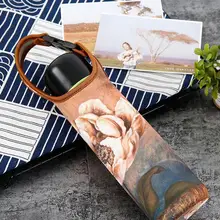 Портативная спортивная крышка для бутылки воды, изоляционная втулка, сумка, чехол для 550 мл, Набор вакуумных протекторов для чашки, спортивные аксессуары для кемпинга