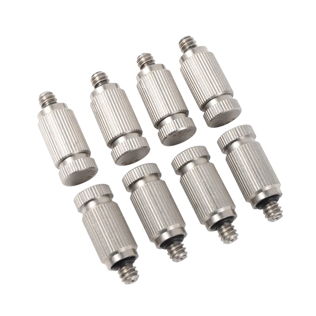 304 Rozsdamentes Acél 3/16 "Szál Nagynyomású Porlasztási Fúvóka Kert Kerti Tereprendezés Hűtés Nedvesítés Fertőtlenítő Permetezőgép 50Db - Image 4