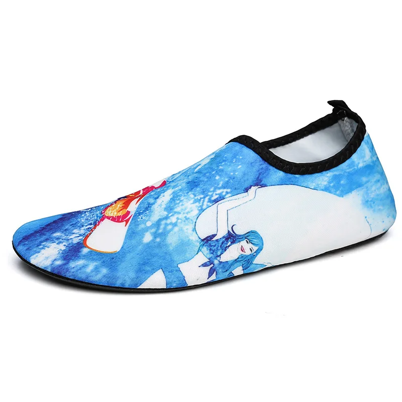 Мягкая водонепроницаемая обувь; Летняя обувь; Мужские Пляжные шлепанцы; спортивная обувь; женские речные сандалии; носки для плавания и дайвинга; Tenis Masculino - Цвет: Шоколад