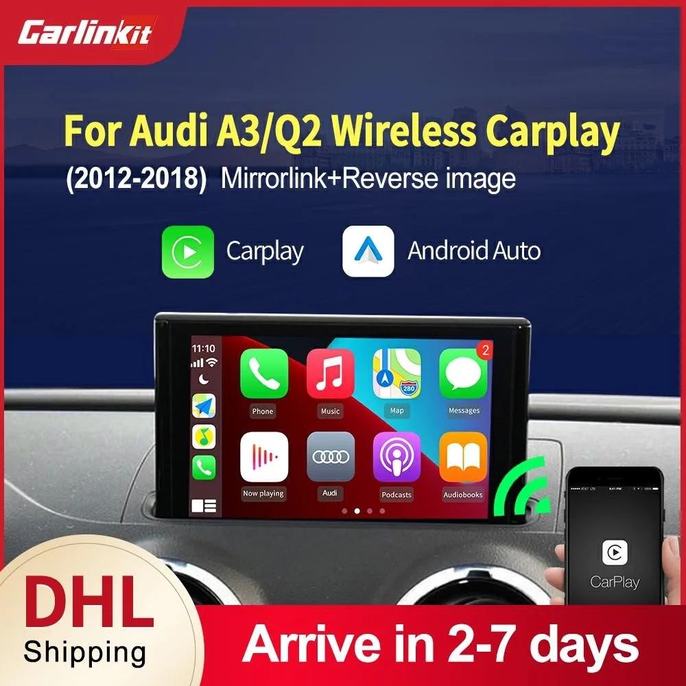Carlinkit Wireless Apple Carplay Android Auto For Audi A3 8v S3 Q2 B9
