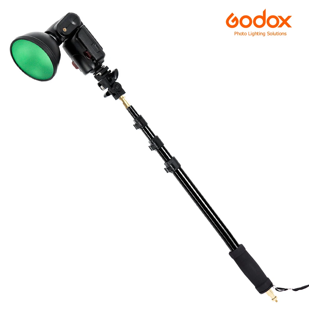 Портативный светильник Godox 21 63 &quot/55 160 см четырехсекционный с наружной резьбой