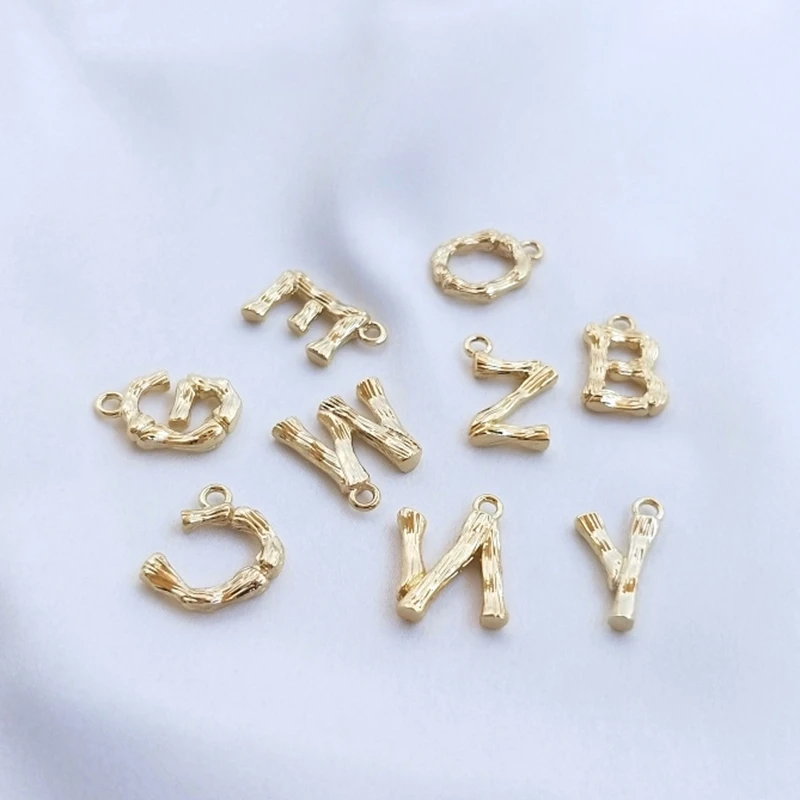 

Подвеска из меди с 26 буквами алфавита, 12 мм