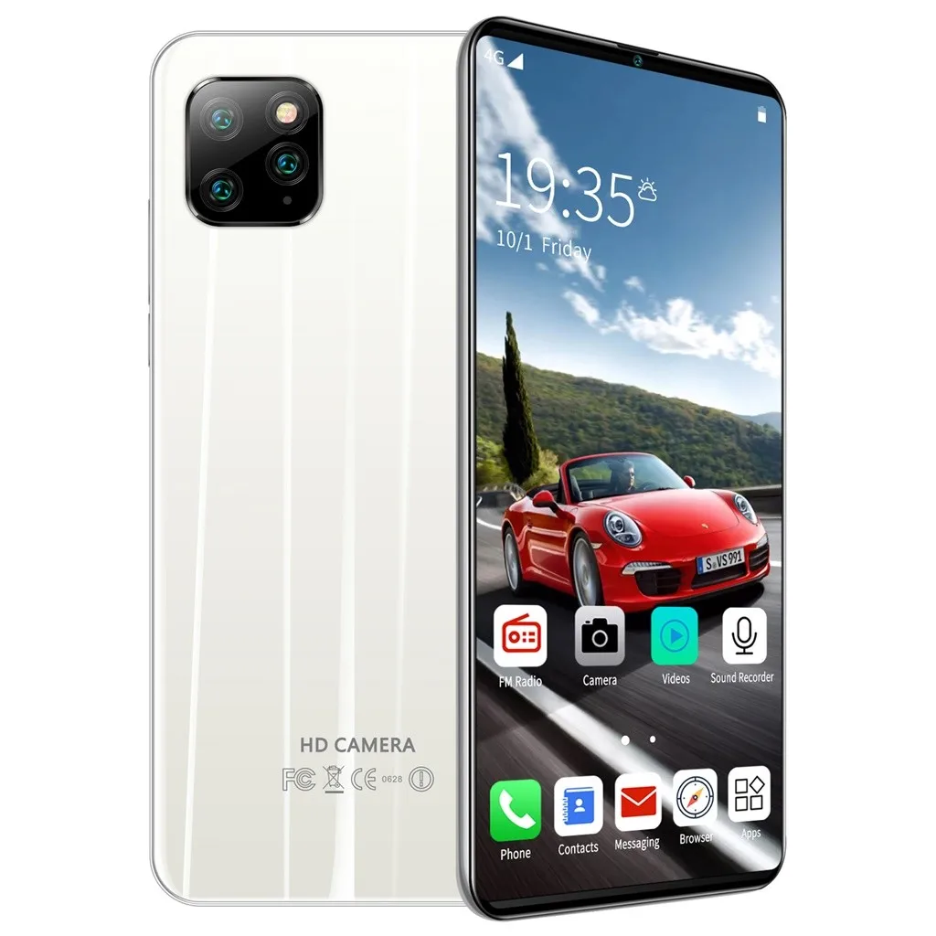 10 ядерный 6,1 дюймовый смартфон Android 9,1 8 ПЗУ 4G Вызов HD камера мобильный телефон профессиональный модный смартфон