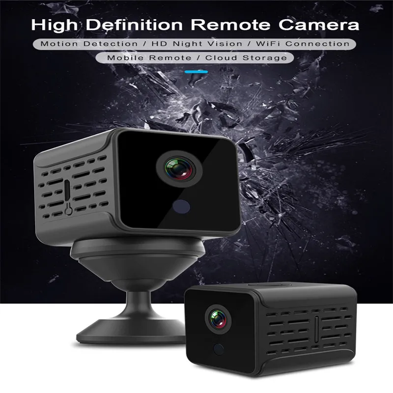 Мини PTZ ip камера 1080P HD инфракрасная беспроводная Магнитная ночного видения Wi Fi