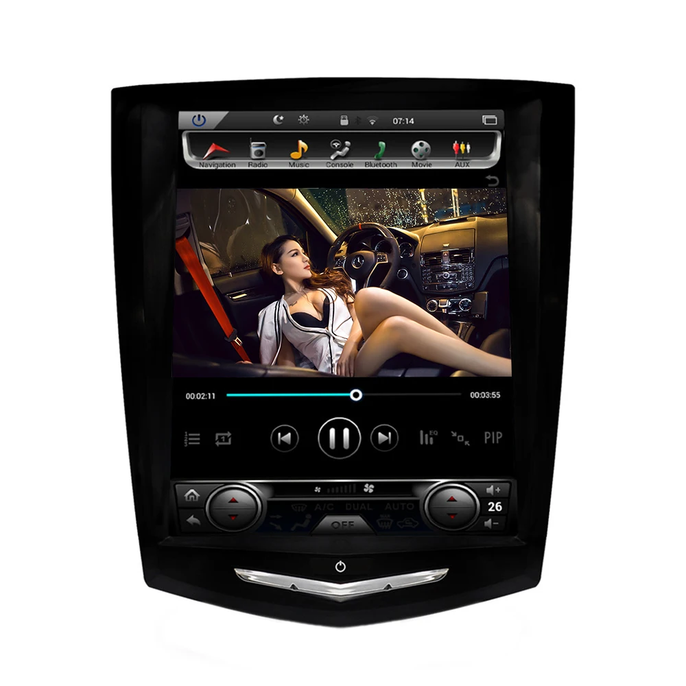10,4 дюймов 2 Din радио gps навигация для Cadillac АТС автомобиля Multimidia плеер DVD аудио Can-Bus центральный головное устройство монитор экран