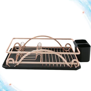 

1Set Dish Rack Plate Rack Dish Drying Rack Plate Storage Rack Dish Storage Rack for Bar Home Kitchen