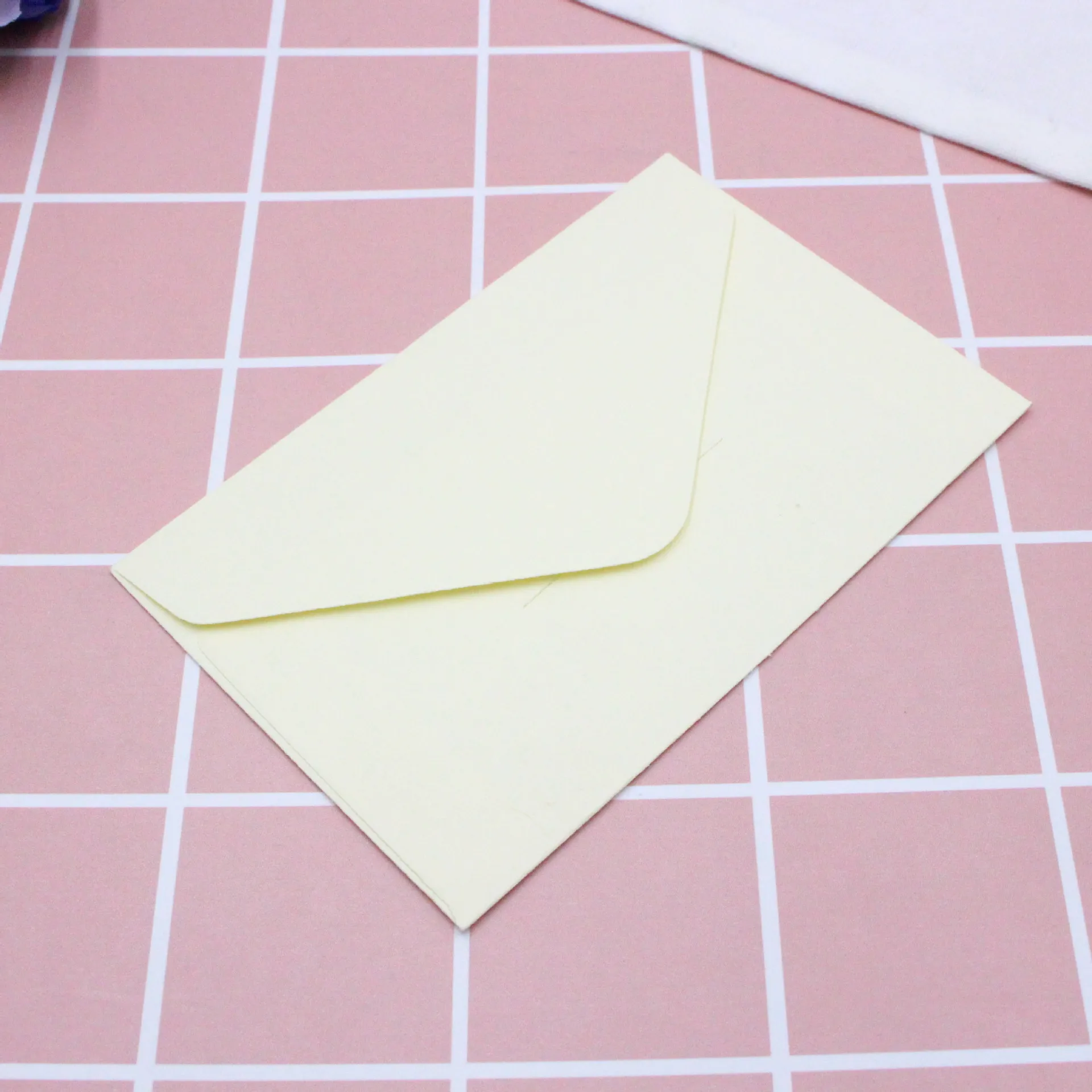 1 шт. классическая белая черная крафт-бумага пустой мини-бумажный оконный конверт Свадебный конверт для приглашения подарок конверт