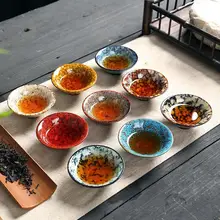 1 шт. 55 мл керамический мастер красочная чашка чайная чаша чайный набор кунг-фу чайные чашки Пузырьковые чашки домашний высококачественный чайный набор подарки