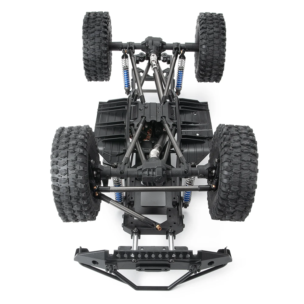 AXSPEED Шасси Рама Комплект кругов 313 мм Колесная база для осевой SCX10II 90046 1/10 RC Гусеничный