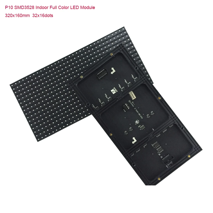 HD Крытый P10 SMD 320x160 мм полноцветный светодиодный модуль 32x16dots Светодиодная панель для рекламы, светодиодный экран