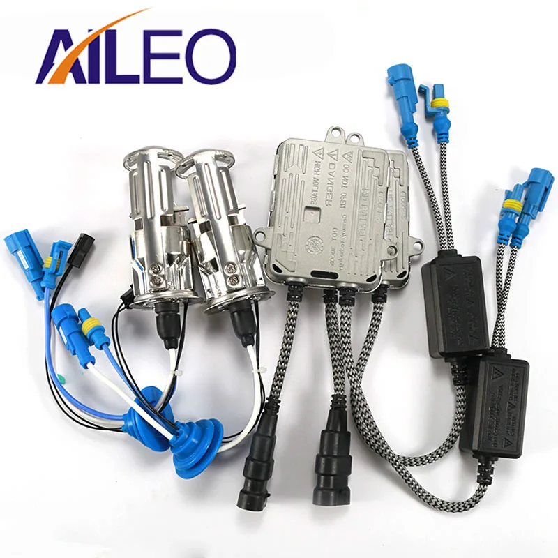 Биксеноновый мини проектор AILEO h4 без потерь с установкой комплект hid простая