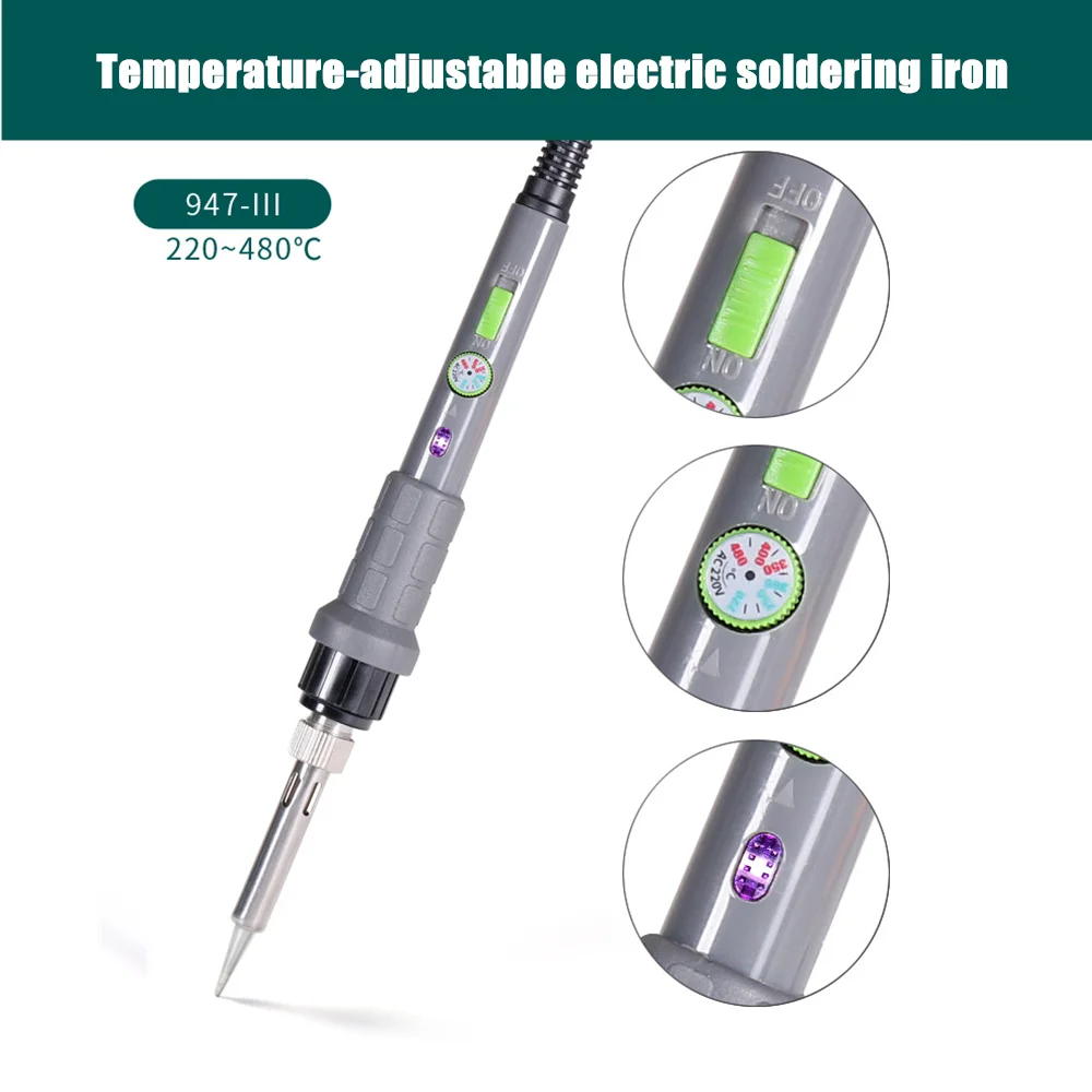 PJLSW Wood Burning Kit Carving Pyrography Pen Kit 60W Adjustable Temperature Soldering Iron Welding Wood Embossing Burning set