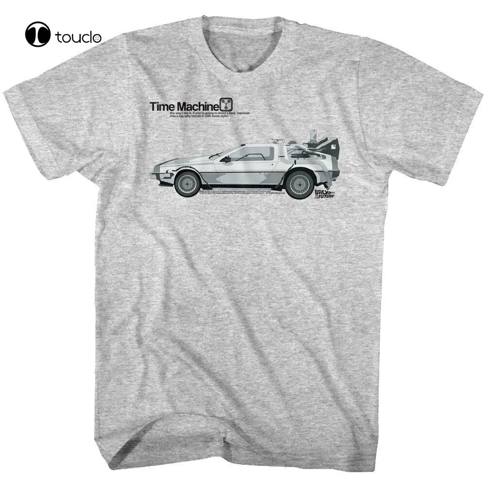 Torna Al Futuro Dmc Delorean Time Machine Haynes Maglietta Da Uomo Manuale Per Auto