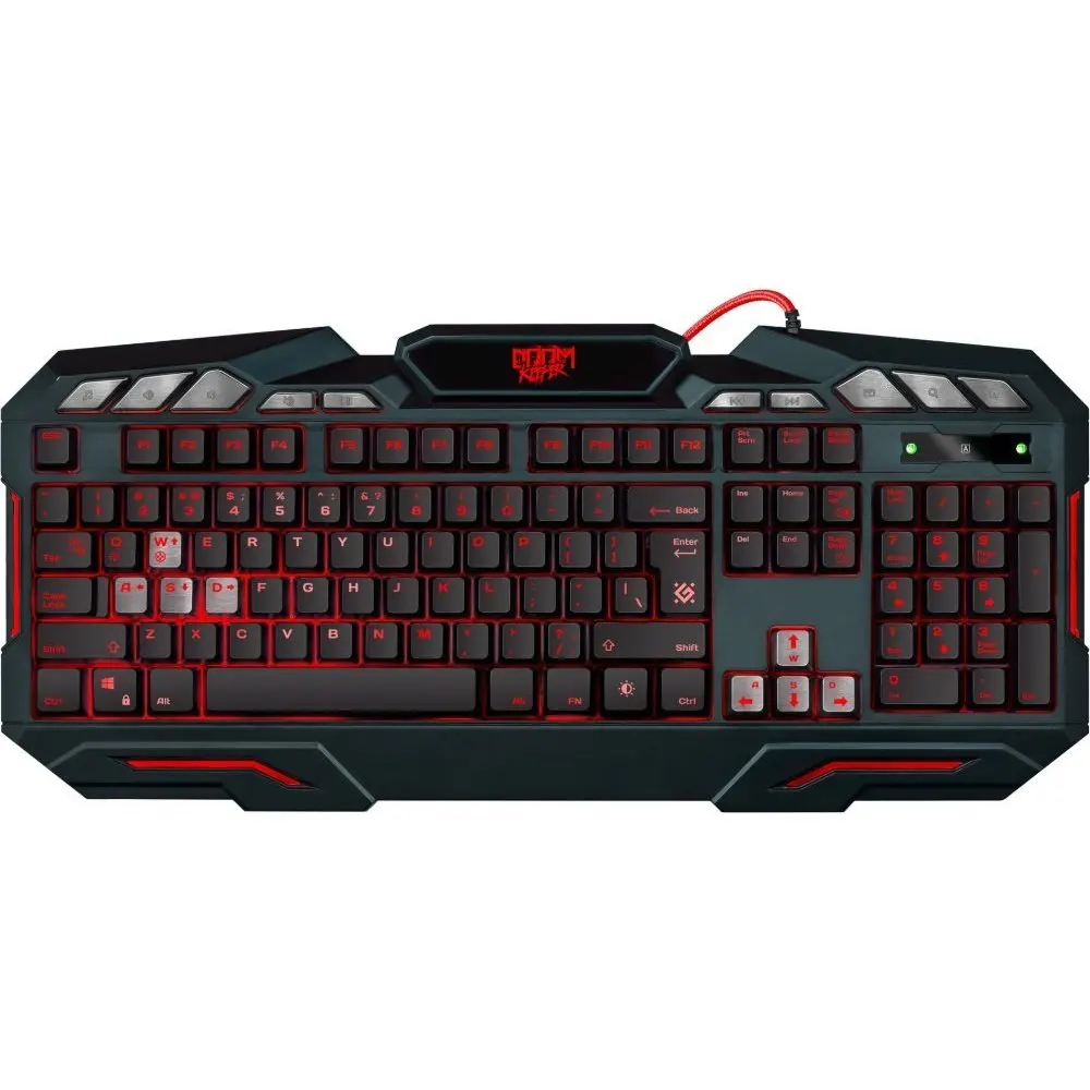 Клавиатура Defender Doom Keeper GK 100DL RU 19 Anti Ghost|Клавиатуры| |