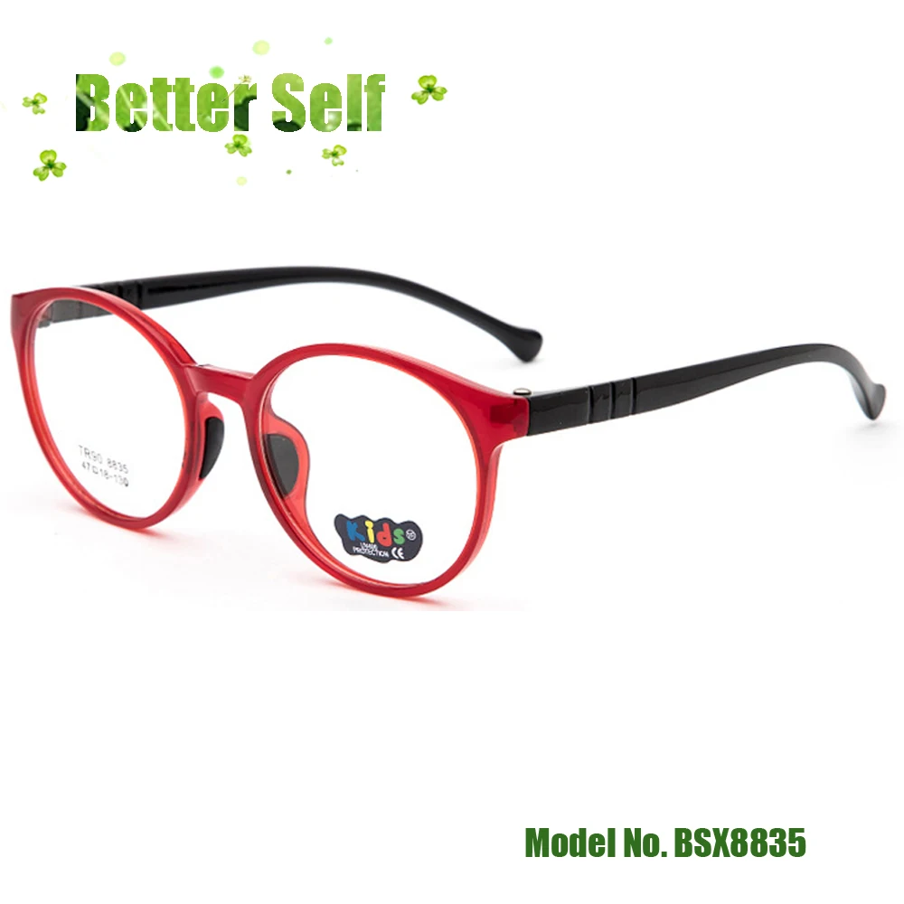 Детские очки BSX8835 2020 новые цветные для мальчиков и девочек TR90 оптические оправы