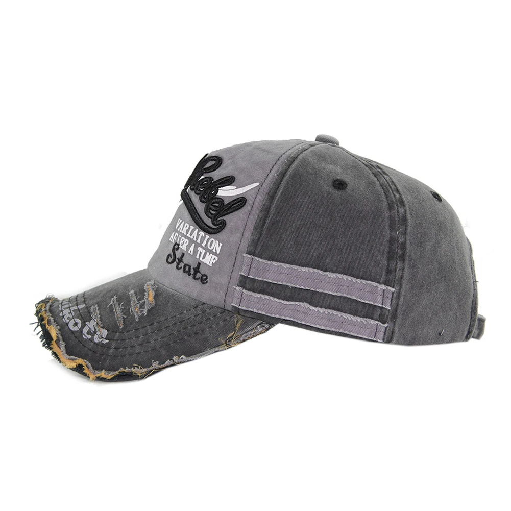 Мужская бейсбольная шляпа с вышивкой, ковбойская шляпа, отрегулирующая мужские спортивные кепки для пеших прогулок, рыбалки, походов, женщин