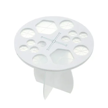 

Newly Colorful Circular Makeup Brush Holder Make up Drying Rack Brushes Case Artifact Portable Beauty Tools CTN88