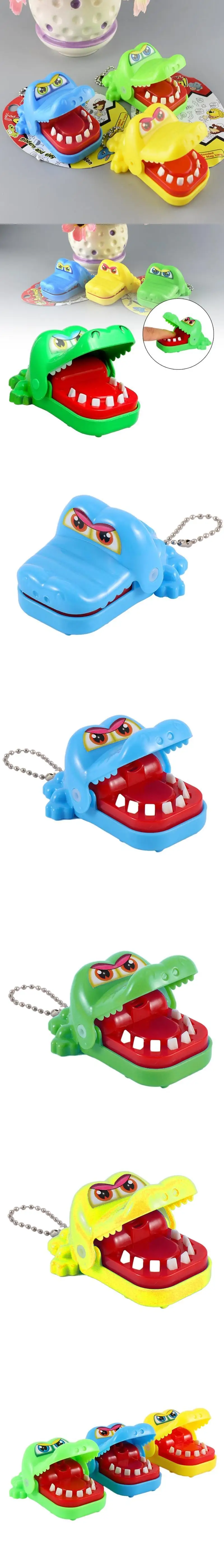 Крокодил Рот стоматолога укус палец игра Смешные приколы игрушка для детей играть забавно