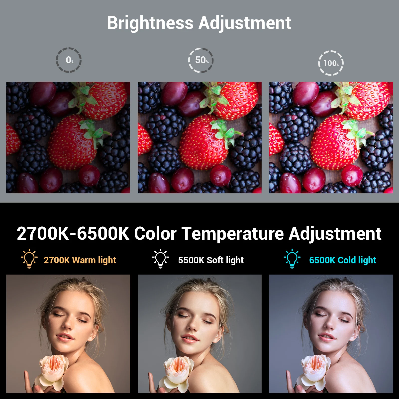 Smallrig Portátil Conduziu a Luz da Câmera de Vídeo 96 Grânulos do Diodo Emissor de Luz para a Iluminação Video da Fotografia Recarregável 2200mah Cri 95 Mais 27006500k - Image 2