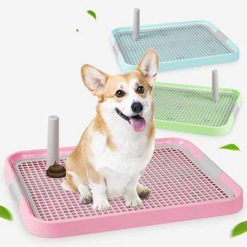 

Lattice Dog Toilet Potty Pet Toilet For Dogs Cat Puppy Litter Tray Training Toilet Easy To Clean Pet Product