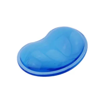 

Wrist Mouse Pad Candy Color Cute Transparent Jelly Silicone Wristbands Hand Pillow Heart-shaped Computer Mice Pads HJ55