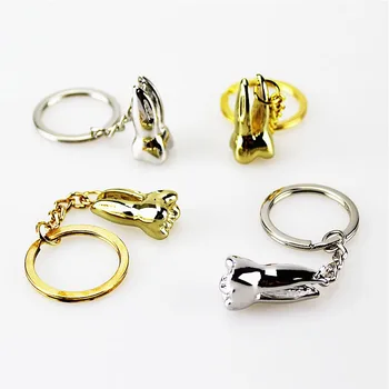 

4pcs Keychains Dental Molar Tooth Shaped Key Ring Dentist Dental Gift Free Shipping