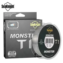 SeaKnight Новое поступление MONSTER T1 100 м фторуглеродная рыболовная леска фторуглеродное покрытие мононити лидер Тонущая леска