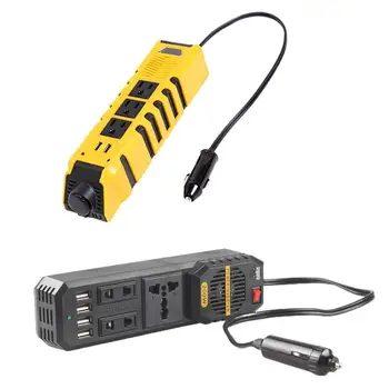 

Multifunctional 12V To 110V Mini Car Inverter Household Outdoor Auto Parts Modified Sine Wave Intelligent Safety Protection