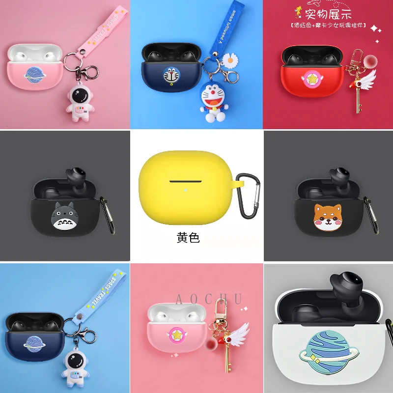 Чехол для наушников Redmi Buds3 lite защитный чехол беспроводных Xiaomi Buds 3 силиконовый с
