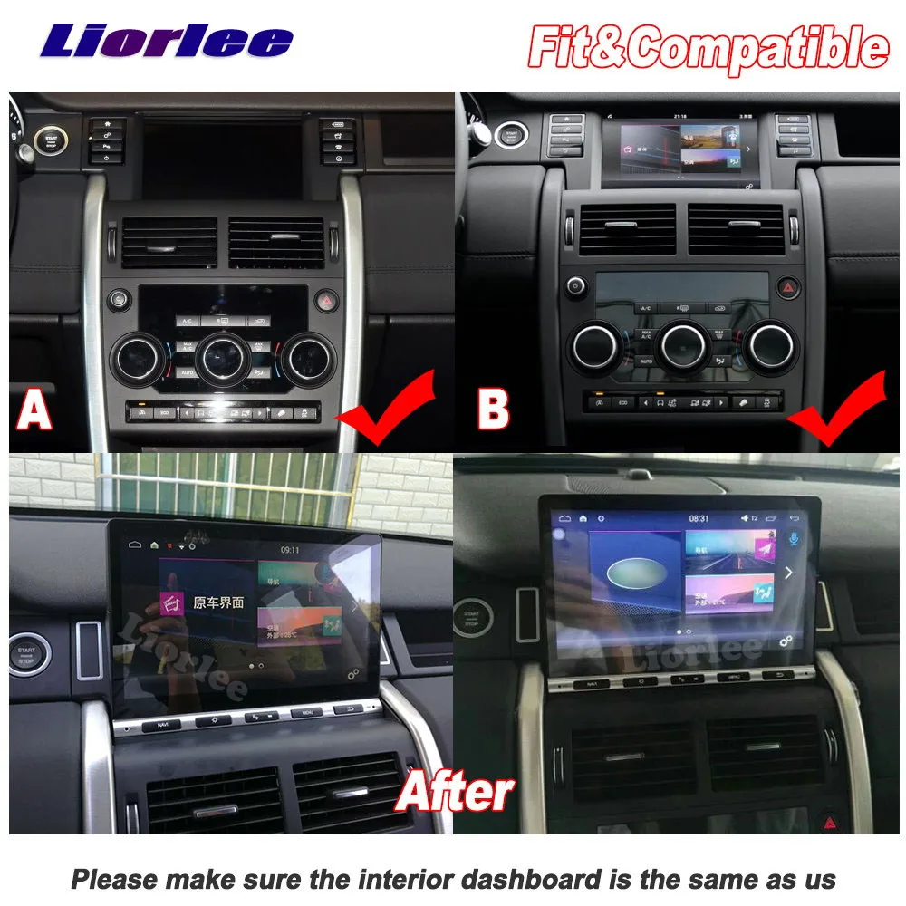 Автомобильный мультимедийный Android для Land Rover Discovery Sport L550 2014 2020 радио аудио GPS