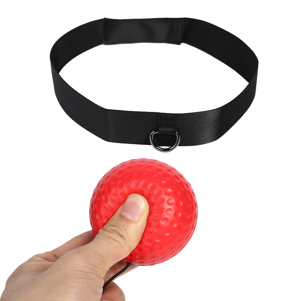 Boxing Fight Reflex Speed Training Elastic Head Band for Sanda Muay Thai Boxer