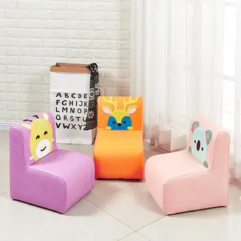

Children's Backrest Small Sofa Kindergarten Baby Chair Cartoon Sofa Stool Lovely Small Stool Low Stool Dining Chair