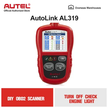 

Autel AL319 OBD2 Scanner Auto Car Diagnostic Tool Code Reader Scan Tool Automotive OBDII OBD 2 Scaner EOBD Fault Reader Tools