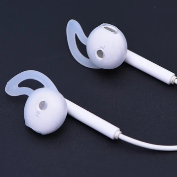 

Silicone Cover Earbuds Earphone Case for Apple Iphone X 8 7 6 Plus 5 5S SE Earpods Headphone Eartip Ear Wings Hook Cap Earhook