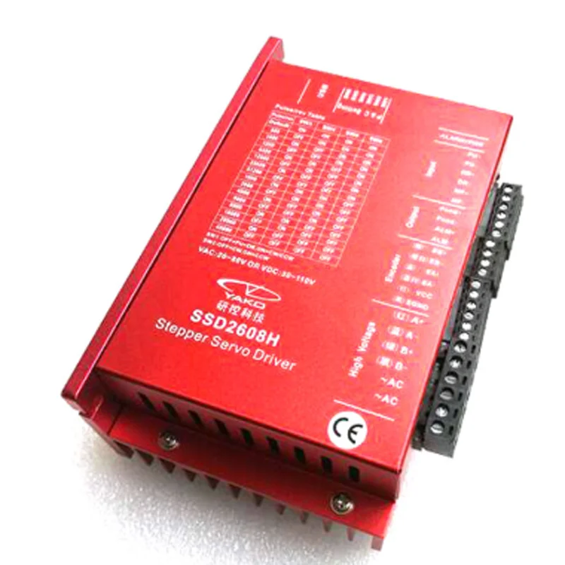 Драйвер шагового двигателя серии SSD2608H 86 детали для фрезерного станка с замкнутой