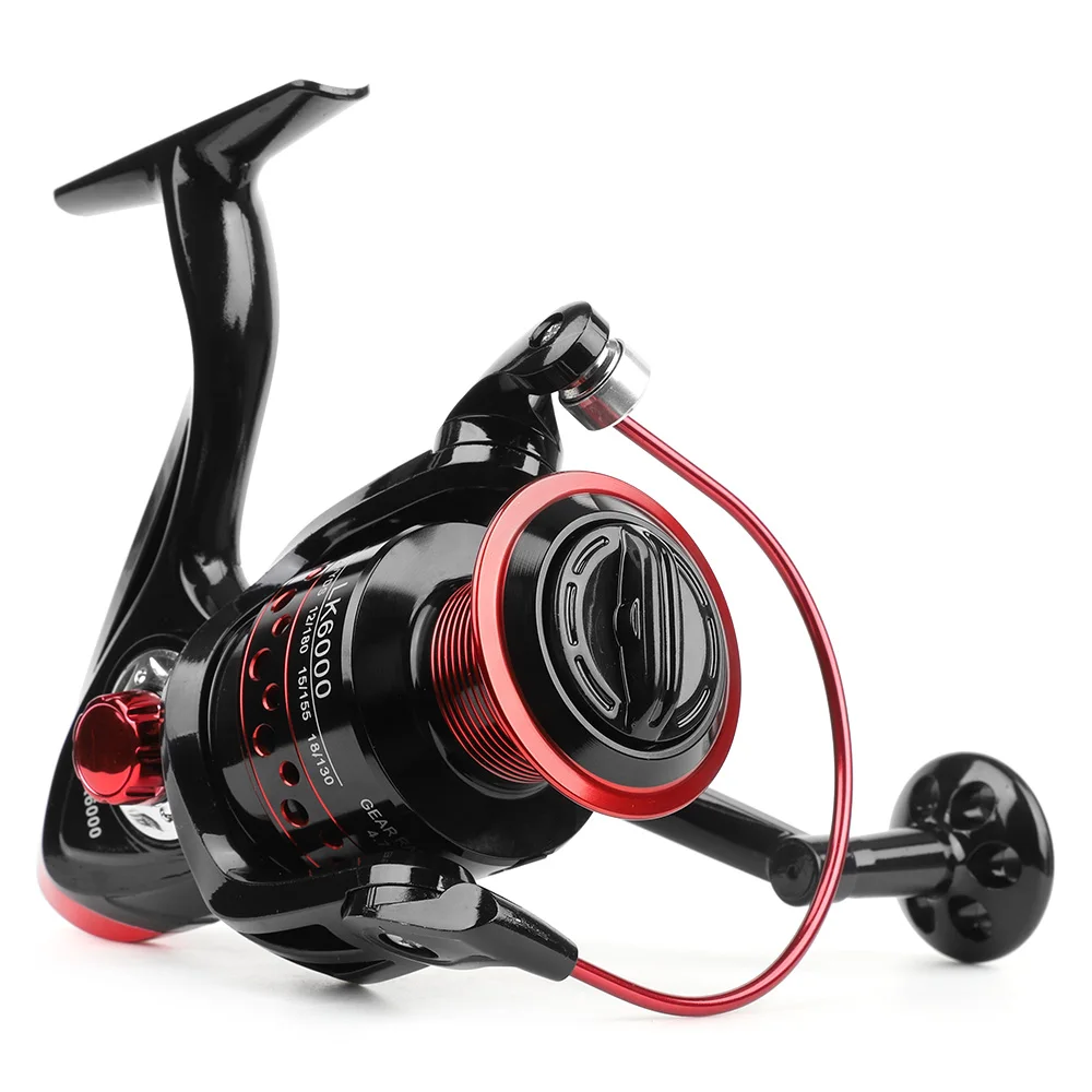 DONQL Fishing Line Spinning Wheel Metal Spool Fishing Reels 2000-7000 Series Bearing Balls Spinning Reel Fish Line Tackle Wheel001 (1)