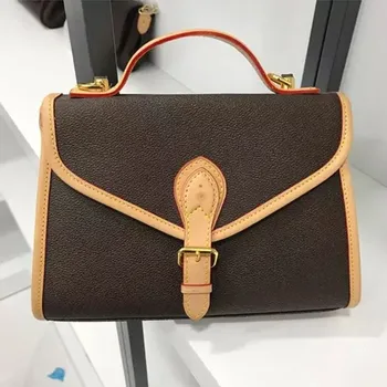 

Ladies Luxury Leather Handbag Shoulder Messenger Bag High Quality Classic Messenger Bag Brand